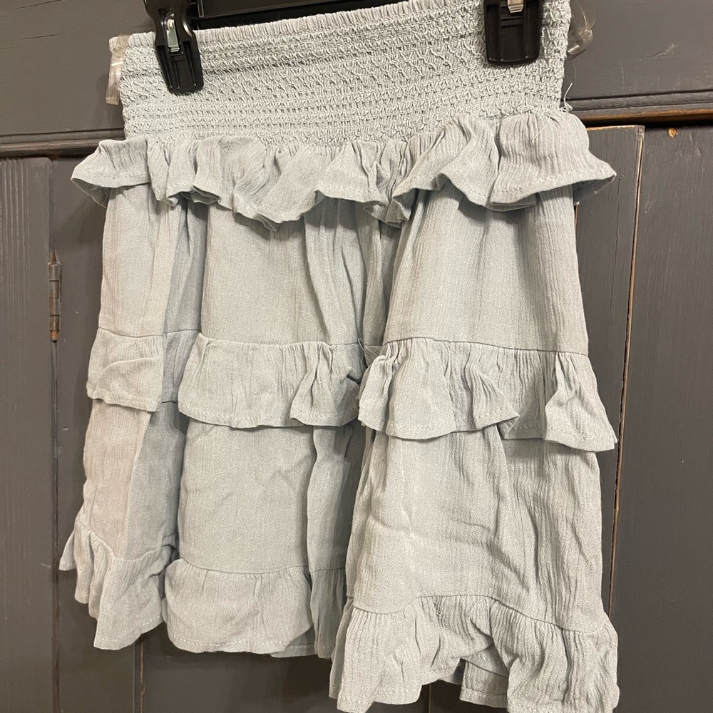 ILLA ILLA green/gray 2 Piece Set with Skirt and crop top | S